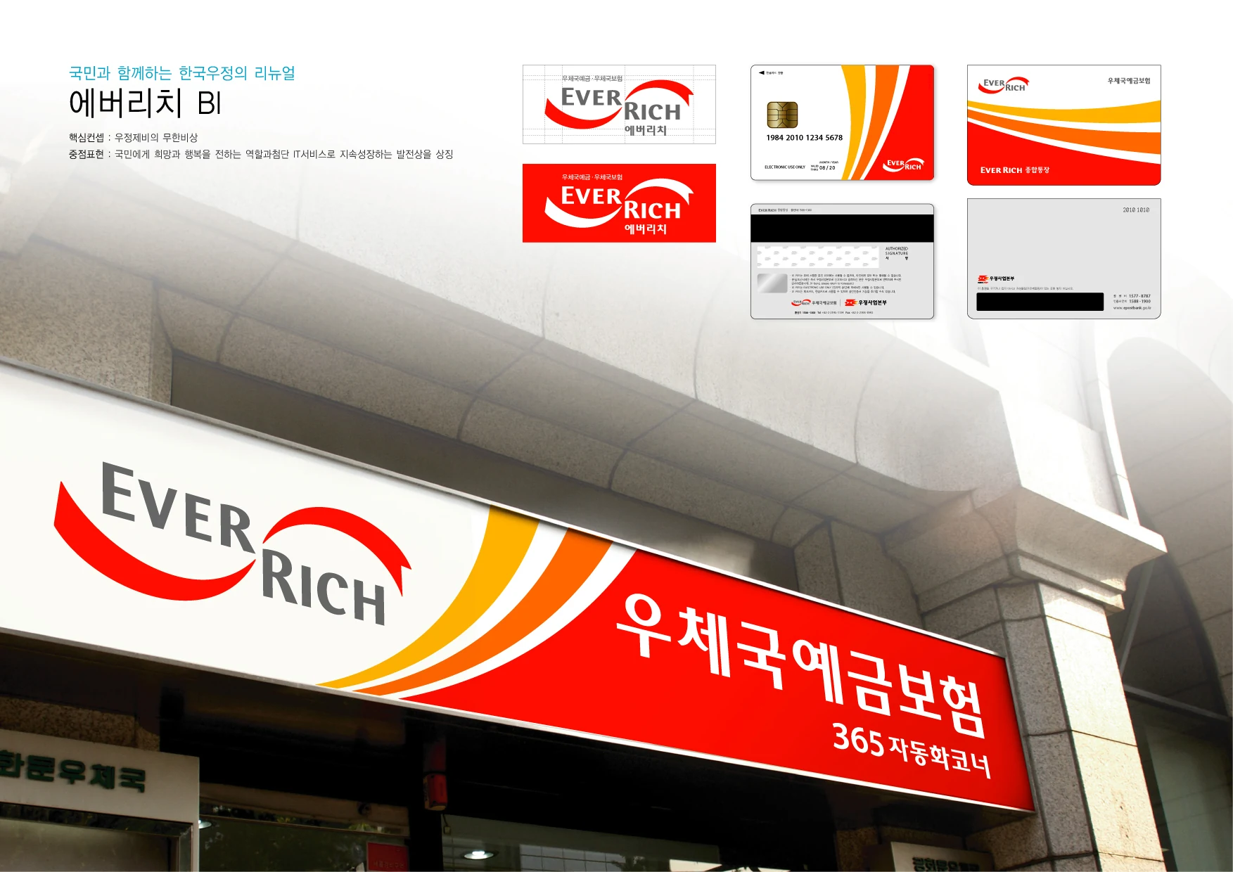 에버리치 — 아이덴티티 적용 보드