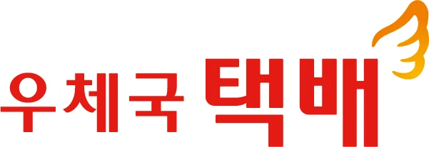 우체국택배 로고