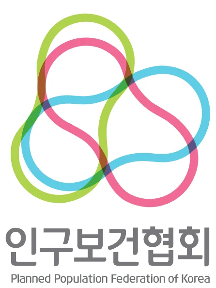 인구보건협회 — 심벌마크와 로고