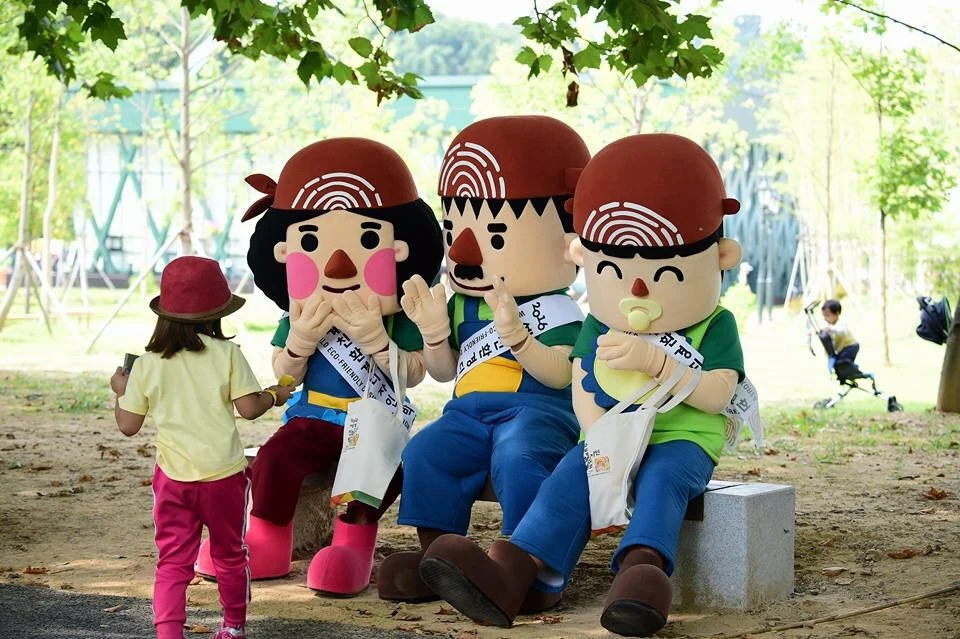 세계친환경디자인박람회 — 친환경 박람회 캐릭터 탈인형