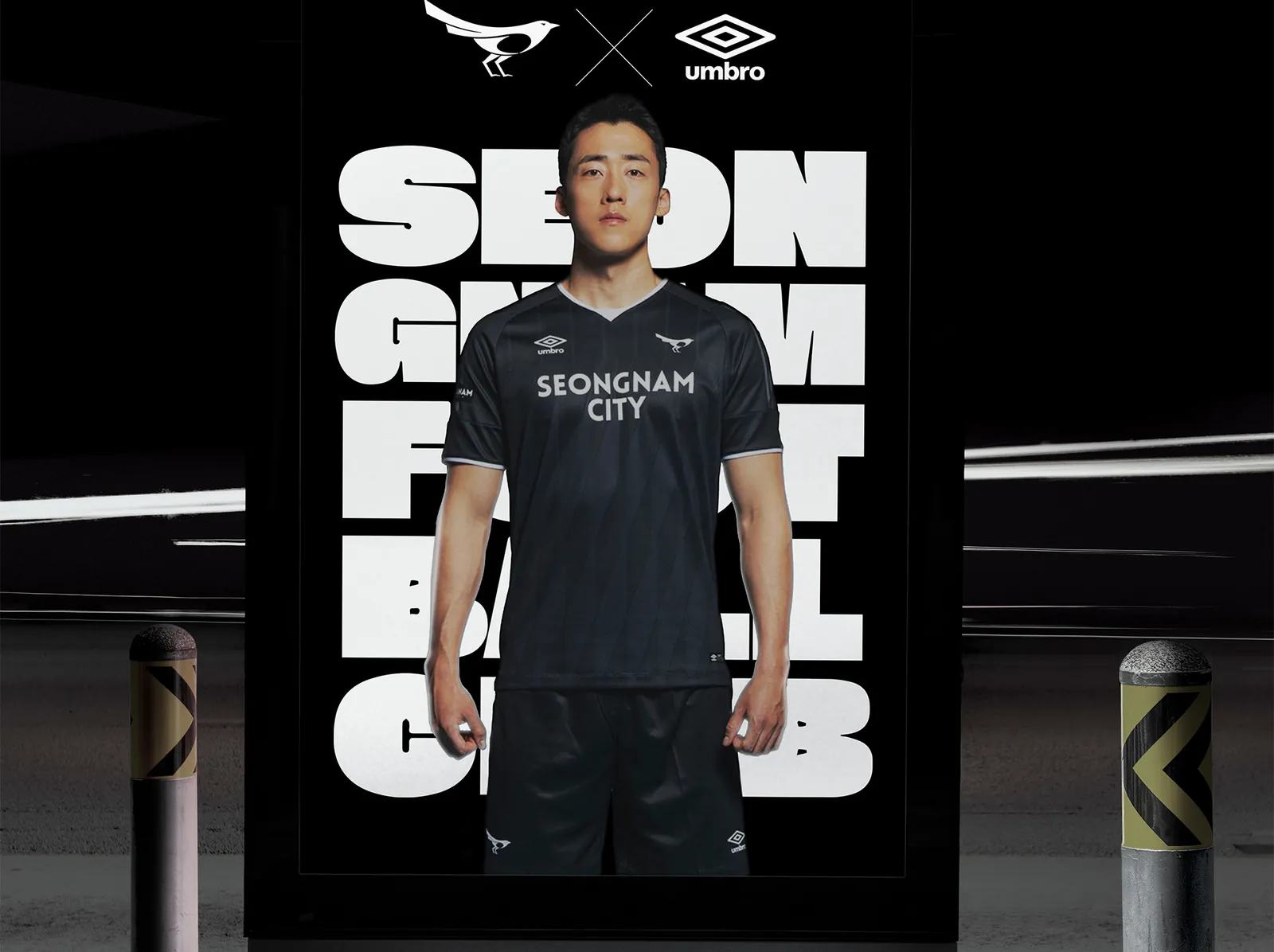 'SEONGNAM FC' 타이포 포스터